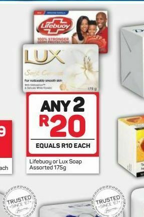 Pick n Pay Lux soap 2 offer