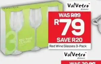Pick n Pay Red wine glasses offer