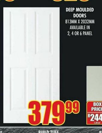 Boxer Build Doors offer