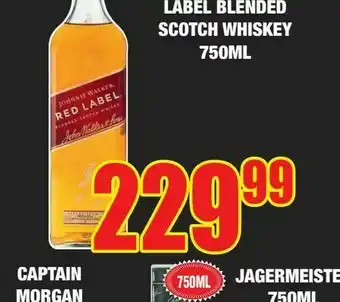 Boxer Liquors Johnnie walker red label blended scotch whisky offer