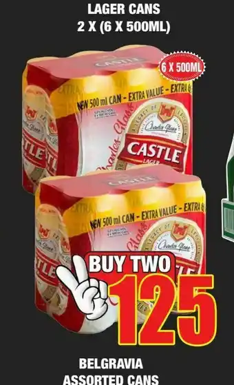 Boxer Liquors Castle lager 2 offer