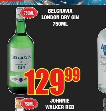 Boxer Liquors Belgravia gin offer