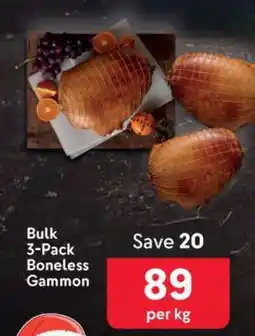 Makro Bulk 3-Pack Boneless Gammon offer