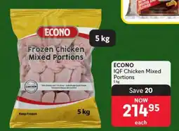 Makro ECONO IQF Chicken Mixed Portions offer