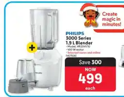 Makro PHILIPS 3000 Series 1.9 L Blender offer