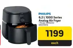 Makro PHILIPS 6.2 L 1000 Series Analog Air Fryer offer