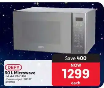 Makro DEFY 30 L Microwave offer