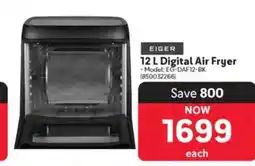 Makro EIGER 12 L Digital Air Fryer offer