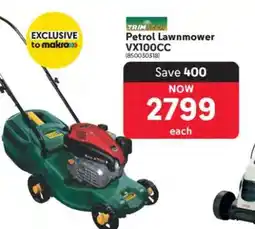 Makro Petrol Lawnmower VX100CC offer