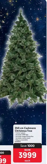 Makro 240 cm Cashmere Christmas Tree offer
