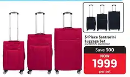 Makro 3-Piece Santorini Luggage Set offer