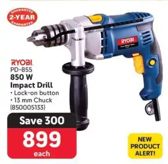 Makro RYOBI PD-855 850 W Impact Drill offer