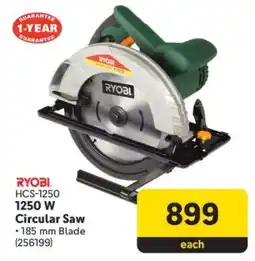 Makro RYOBI HCS-1250 1250 W Circular Saw offer