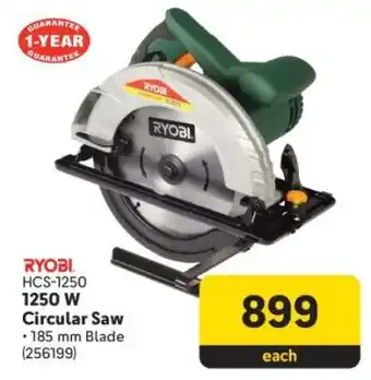 Makro RYOBI HCS-1250 1250 W Circular Saw offer