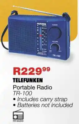 OK Furniture TELEFUNKEN Portable Radio offer