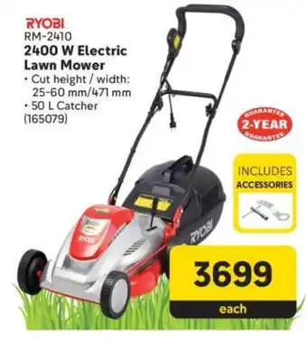 Makro RYOBI RM-2410 2400 W Electric Lawn Mower offer