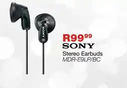 OK Furniture SONY Stereo Earbuds MDR-E9LP/BC offer