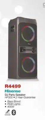 OK Furniture Hisense DJ Party Speaker offer