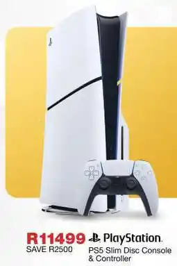 OK Furniture PlayStation PS5 Slim Disc Console & Controller offer