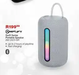 OK Furniture Amplify Swift Series Portable Speaker AM-3423-GR offer