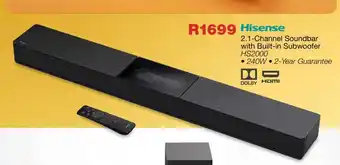 OK Furniture Hisense 2.1 Channel Soundbar offer