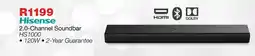 OK Furniture Hisense 2.0-Channel Soundbar HS1000 offer