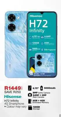 OK Furniture Hisense H72 Infinity offer