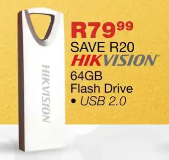 OK Furniture HIKVISION 64GB Flash Drive offer