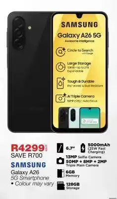 OK Furniture Samsung Galaxy A26 5G Smartphone offer