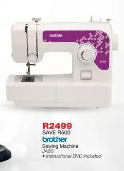 OK Furniture brother Sewing Machine JA20 offer