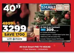 HiFi Corp 40-inch Smart FHD TV-40A4G offer