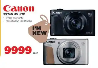 HiFi Corp Canon SX740 HS LITE offer