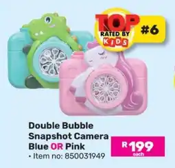 Game Double Bubble Snapshot Camera offer