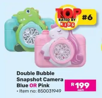Game Double Bubble Snapshot Camera offer
