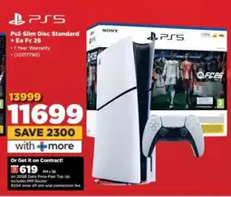 HiFi Corp PS5 Slim Disc Standard + EA FC 26 offer