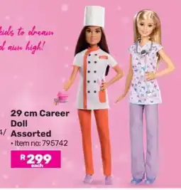 Game 29 cm Career Doll Assorted offer