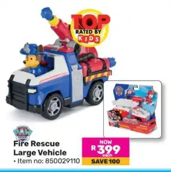 Game Fire Rescue Large Vehicle offer