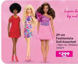 Game 29 cm Fashionista Doll Assorted offer