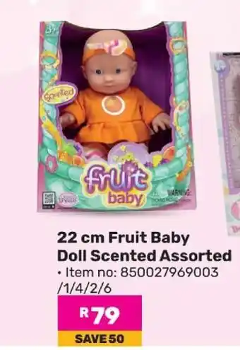 Game 22 cm Fruit Baby Doll Scented Assorted offer
