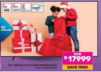Game 85” UHD Smart TV (UA85U8000FKXXA) offer
