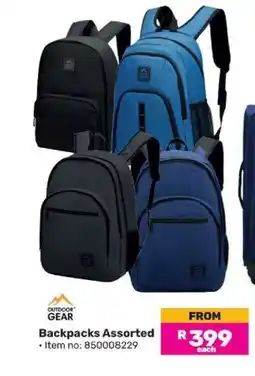 Game Backpacks Assorted offer