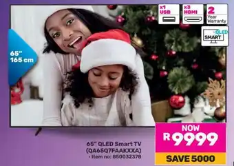Game 65 QLED Smart TV (QA65Q7FAAKXXA) offer