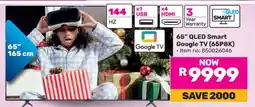 Game 65 QLED Smart Google TV (65P8K) offer