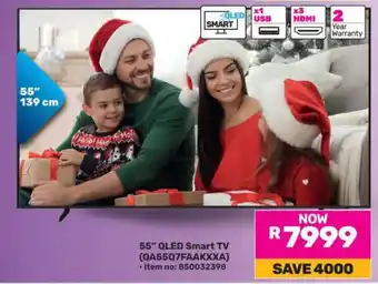 Game 55” QLED Smart TV (QA55Q7FAAKXXA) offer