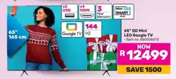 Game 65 QD Mini LED Google TV offer