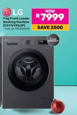 Game LG 9 kg Front Loader Washing Machine (F2Y1VYP6JP) offer