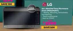 Game LG 56 L NeoChef Solo Microwave Oven (MS5696HIT) offer