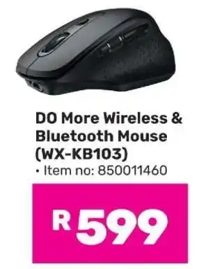 Game Do More Wireless Bluetooth Mouse WX-KB103 offer