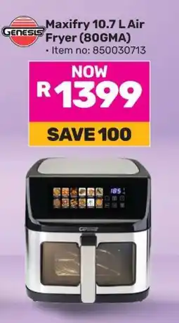 Game Genesis Maxifry 10.7 L Air Fryer (80GMA) offer