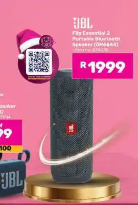 Game JBL Flip Essential 2 Portable Bluetooth Speaker (OH4644) offer